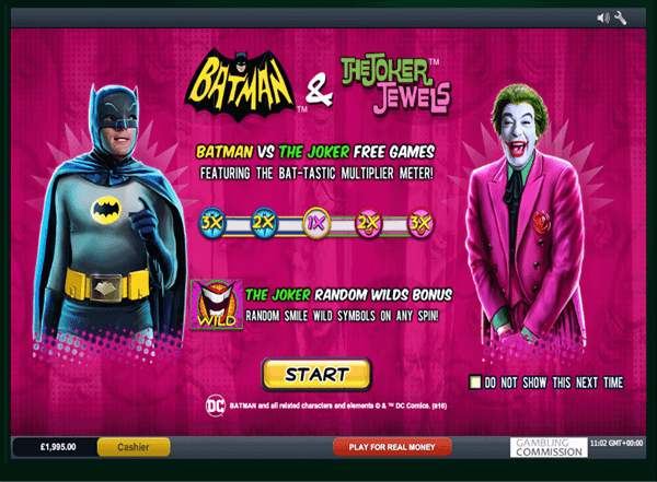 Batman und der Joker Juwelen