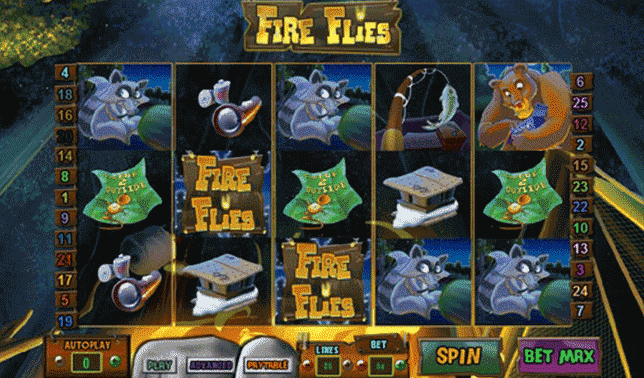 Feuer fliegt Slots