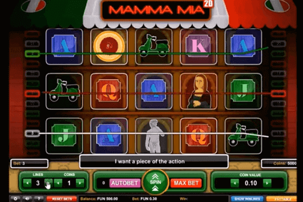 mamma mia 2d