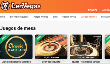 leo Vegas Online-Casino-Spiele