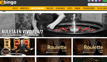 das ebingo Live Casino