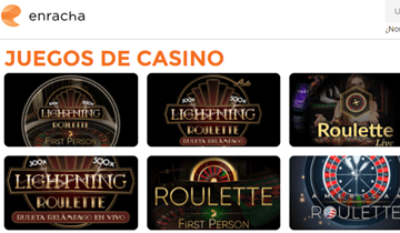 enracha Live Casino Spiele